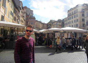 Jimmy in Rome