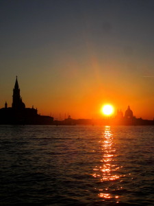 A Venetian sunset