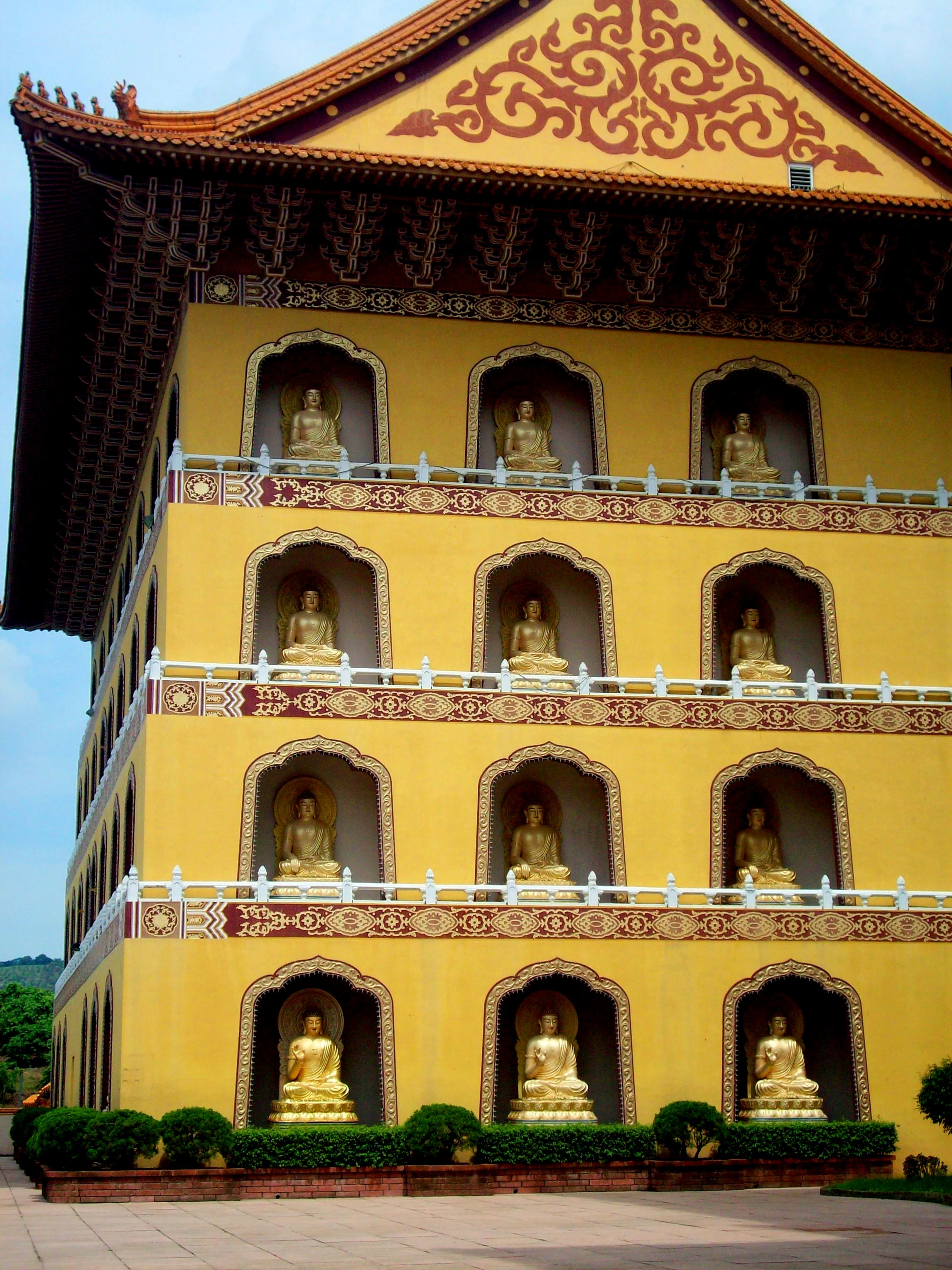 Fo Guang Shan Monastery in Kaohsiung, Taiwan