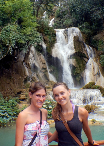 Kuang Si Waterfall near Luang Prabang, Laos