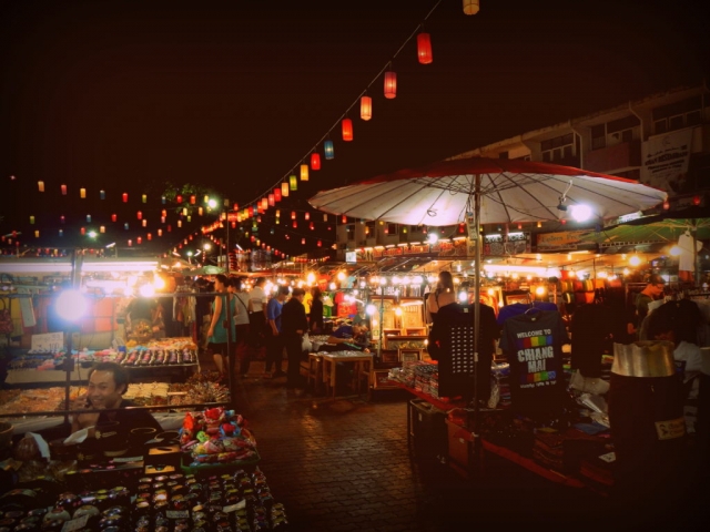 Chiang Mai night market, Thailand