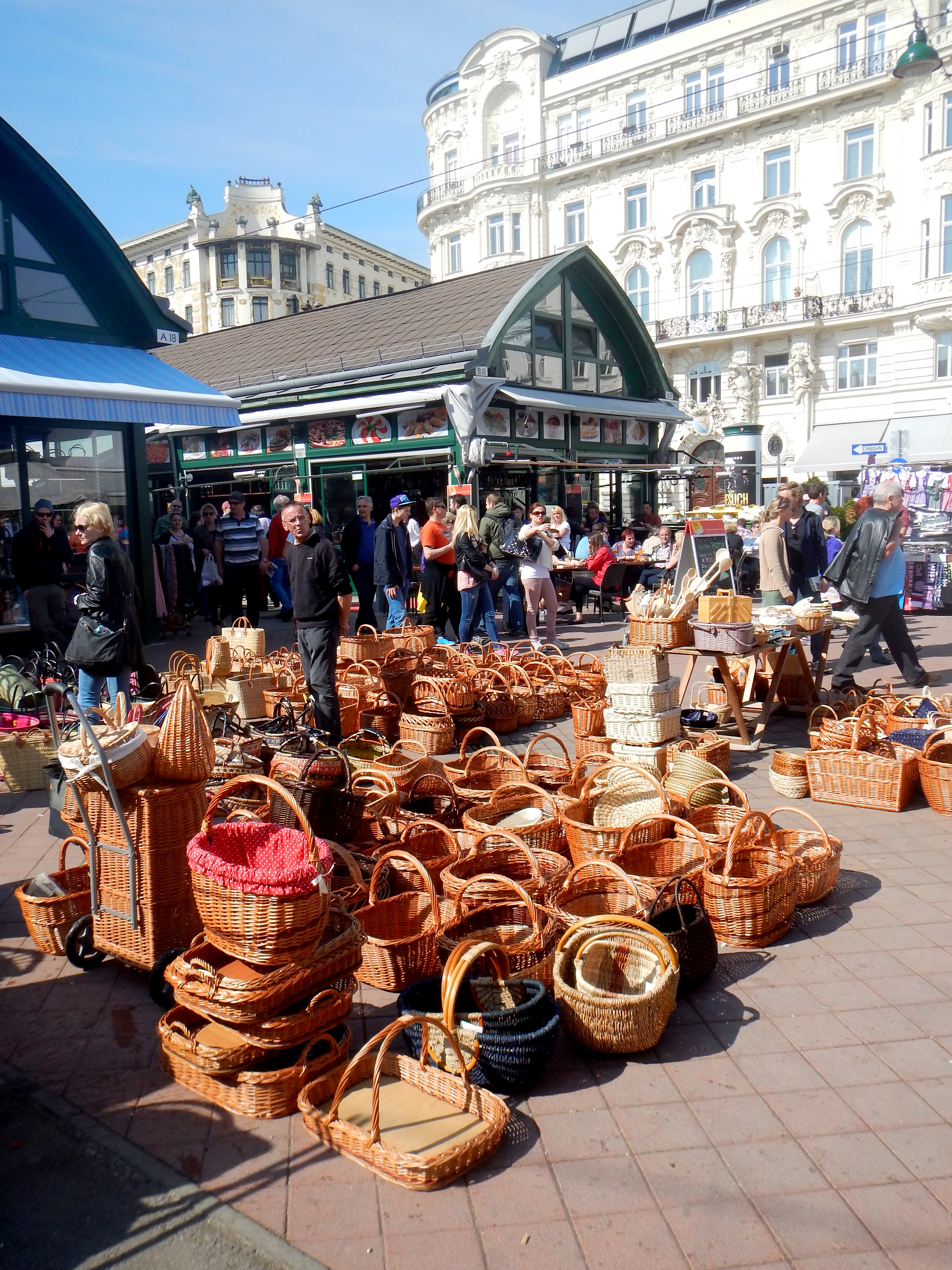 Vienna market Austria