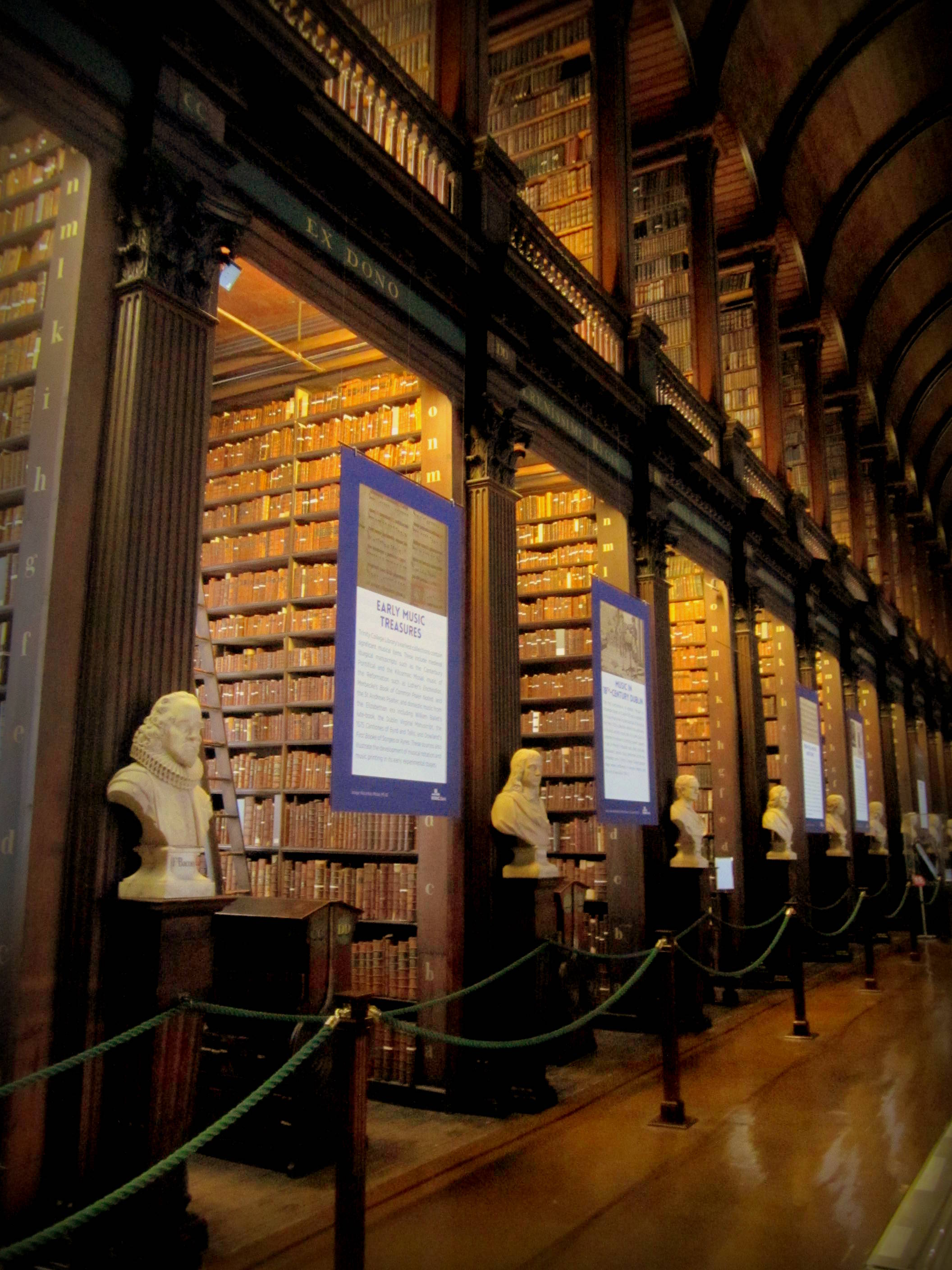 Book of Kells Library, Dublin Ireland