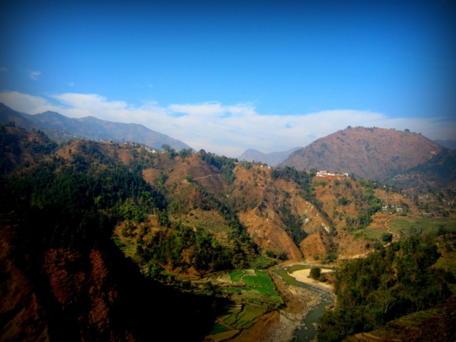 Somewhere along the road from Chitwan to Pokhara. Nepal