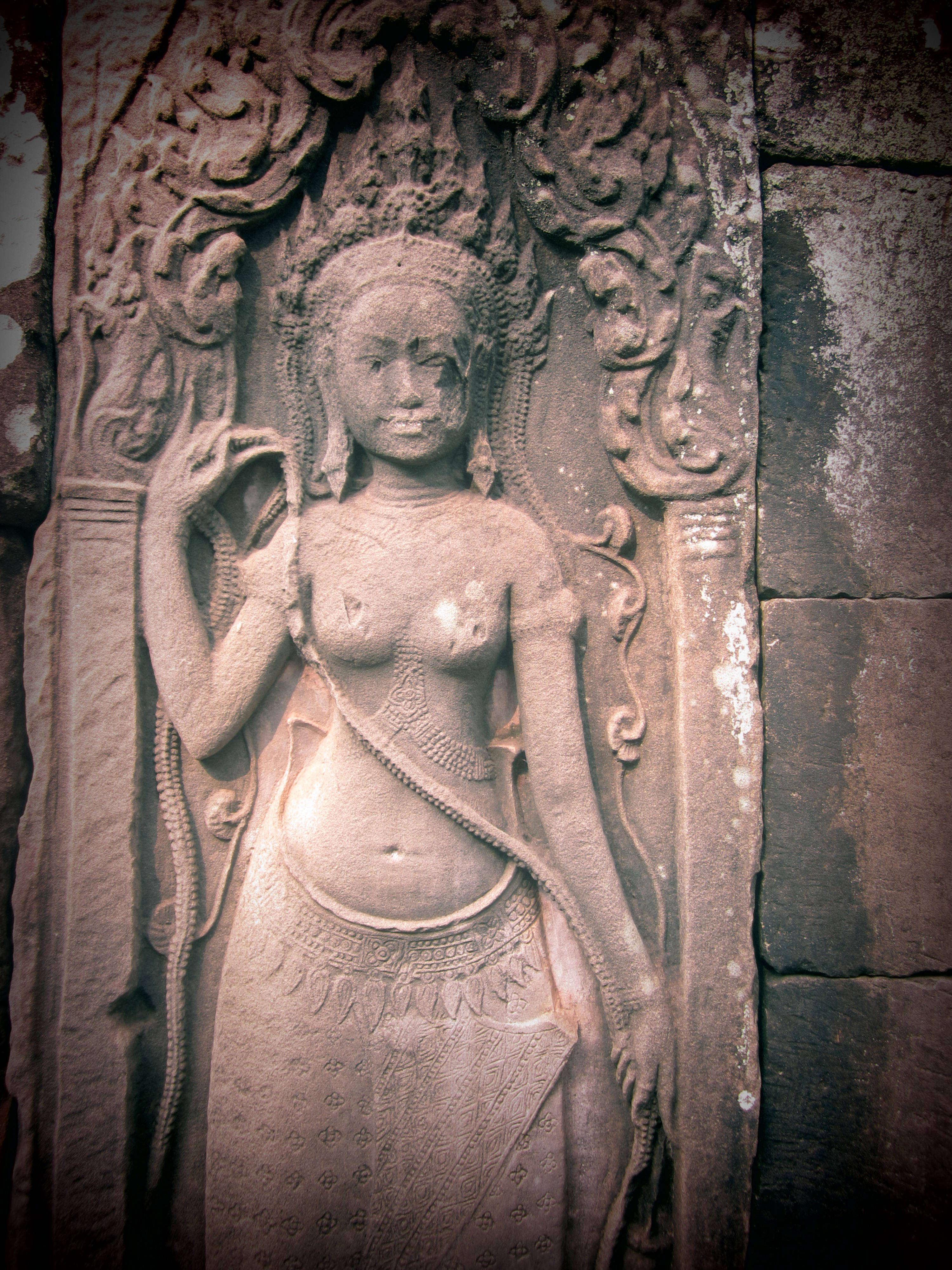 The gods of Angkor Cambodia