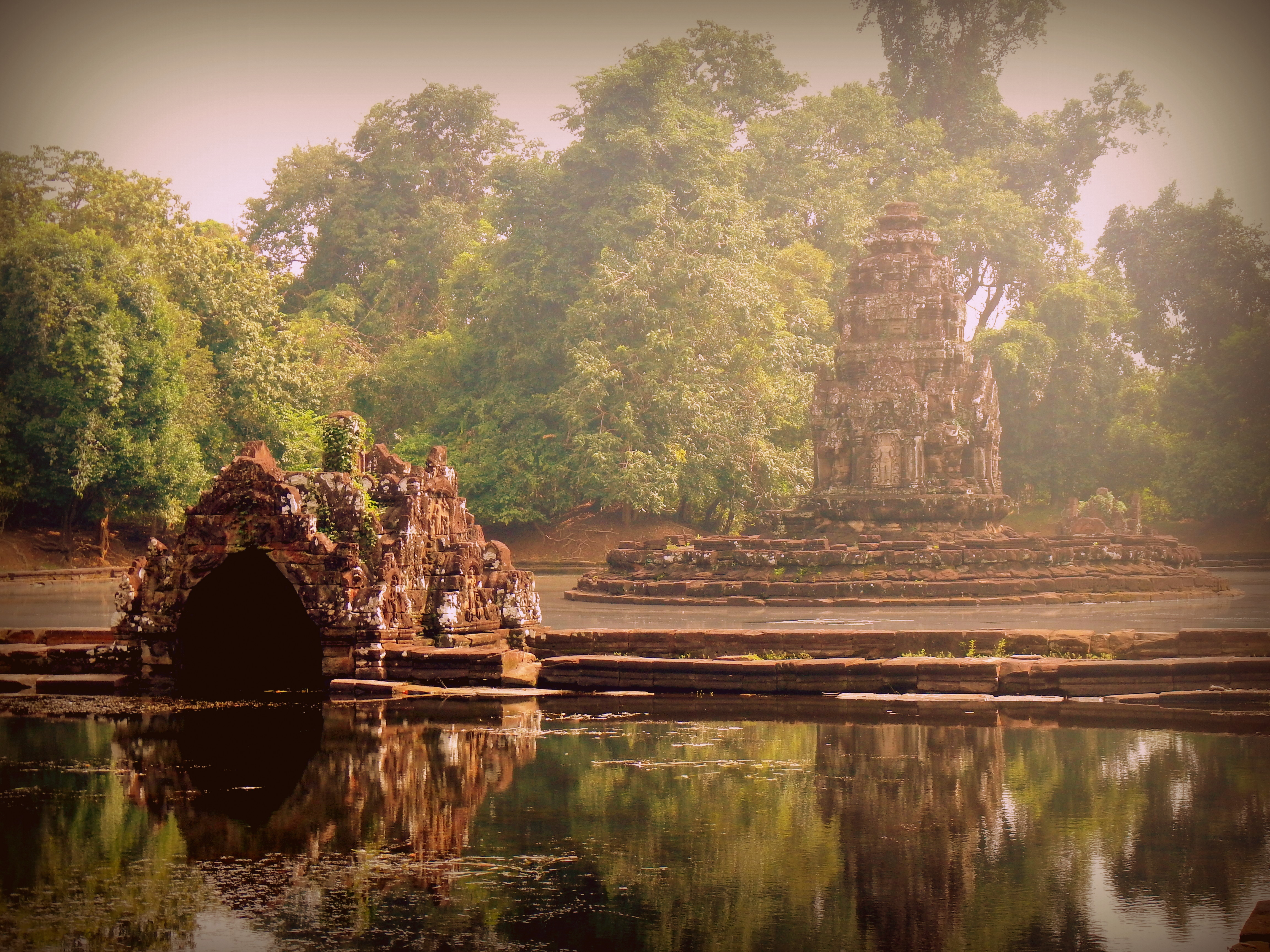 Neak Pean, the sunken temple, Cambodia