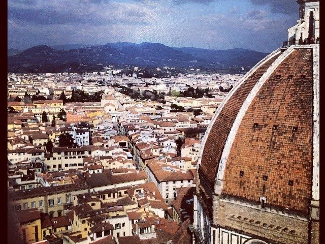 Overlooking Florence, Italy