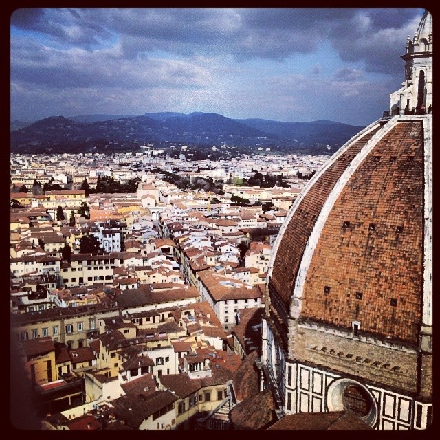 Overlooking Florence, Italy