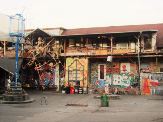 Metelkova in Ljubljana, Slovenia