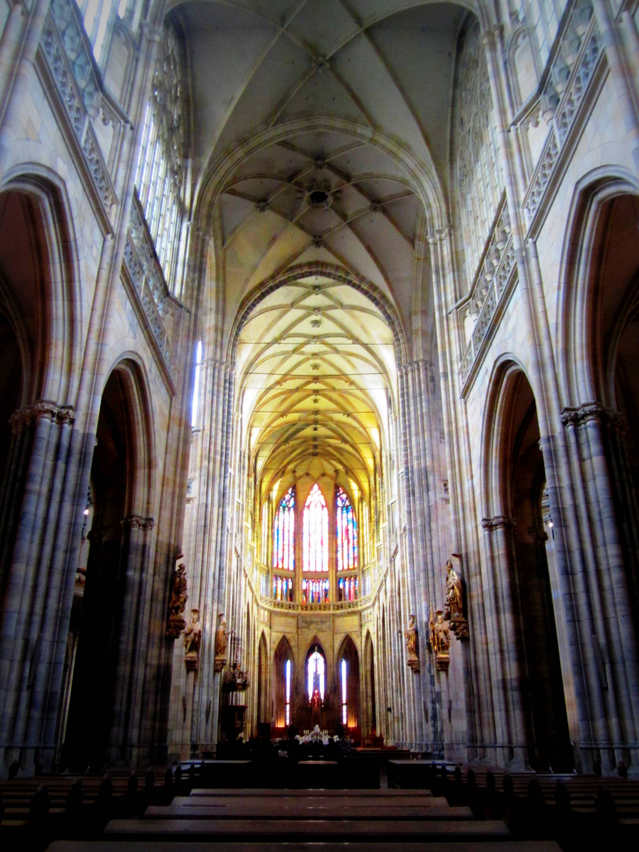 St. Vitus Cathedral. Prague, Czech Republic